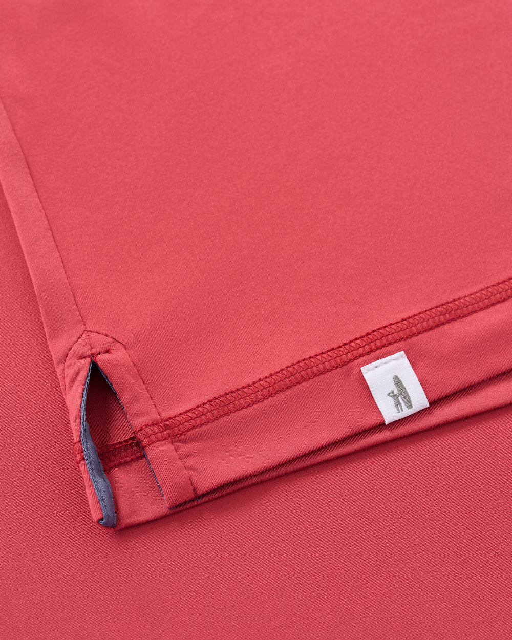 Johnnie-O Talon Featherweight Performance Hoodie: Racing Red