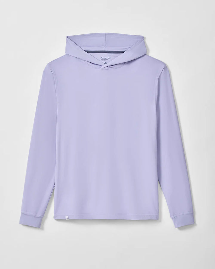 Johnnie-O Talon Featherweight Performance Hoodie: Viola