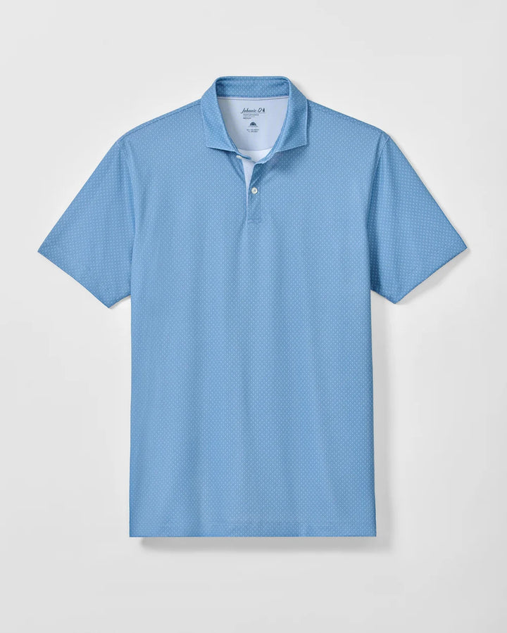 Johnnie-O The O Performance Mesh Polo: Carbon Fiber