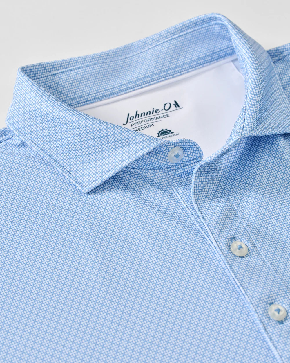 Johnnie-O Performance Jersey Polo: Tile Neat: Sailor