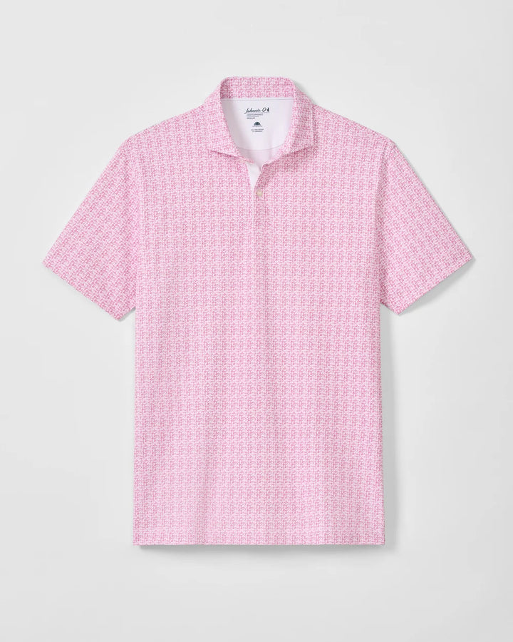 Johnnie-O Performance Mesh Polo: Vintage Floral