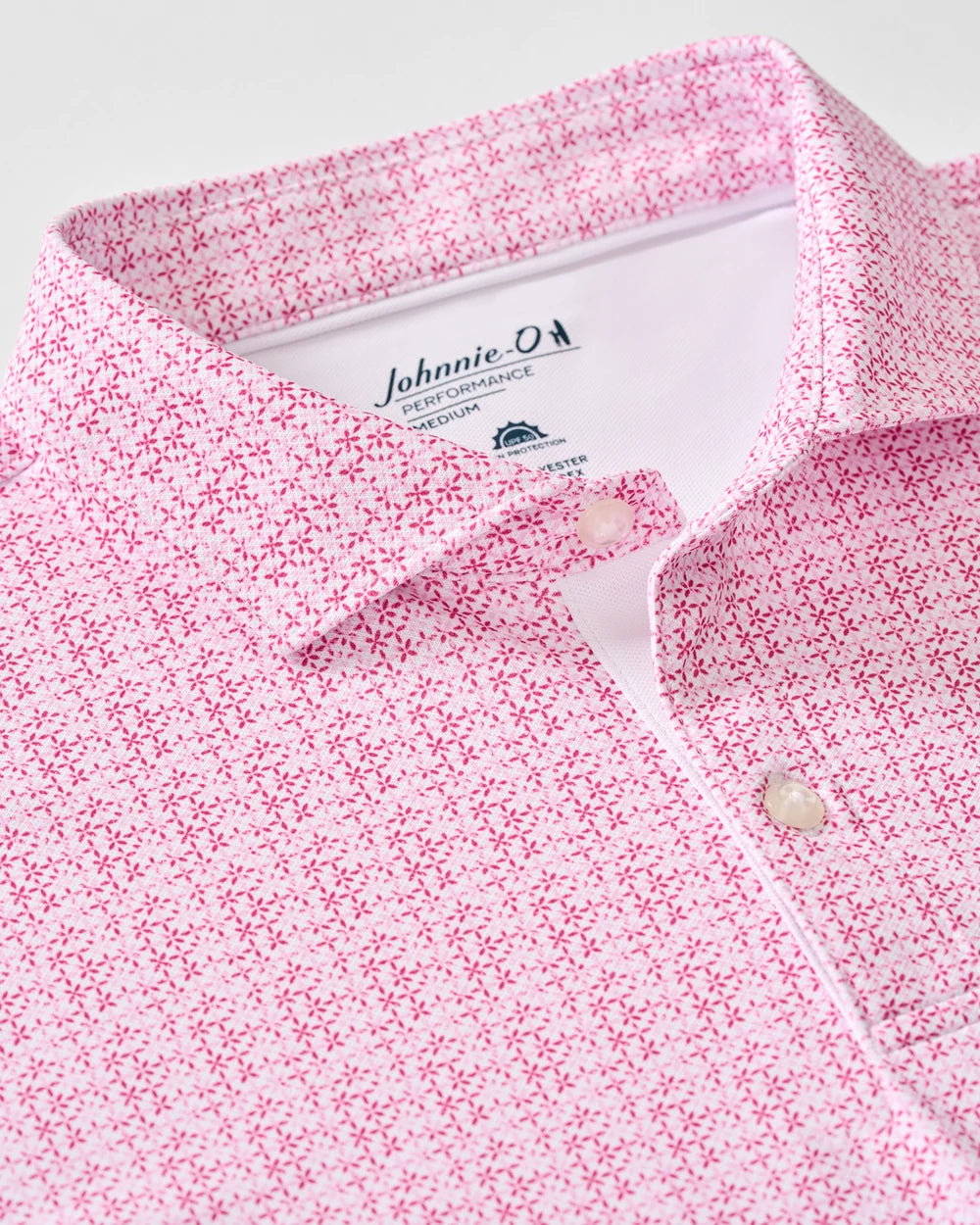 Johnnie-O Performance Mesh Polo: Vintage Floral