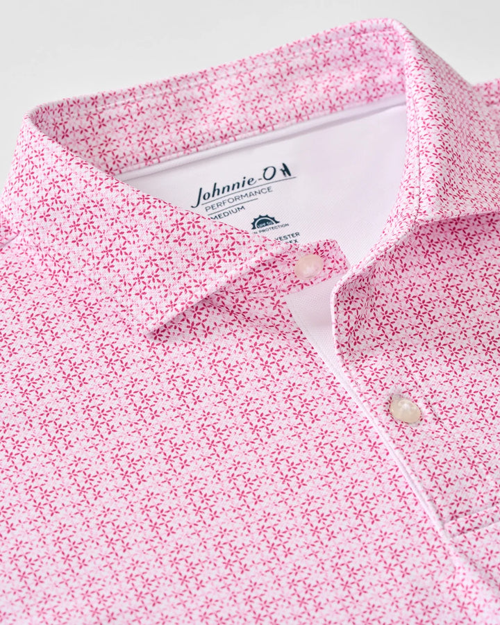 Johnnie-O Performance Mesh Polo: Vintage Floral