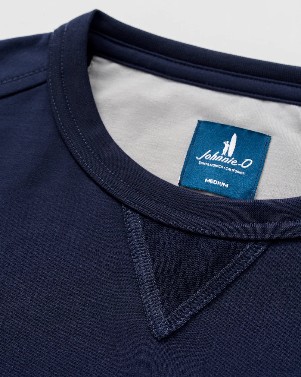 Johnnie-O Willard Drirelease® Crewneck Sweatshirt: Navy