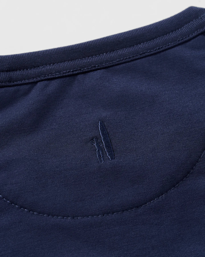 Johnnie-O Willard Drirelease® Crewneck Sweatshirt: Navy