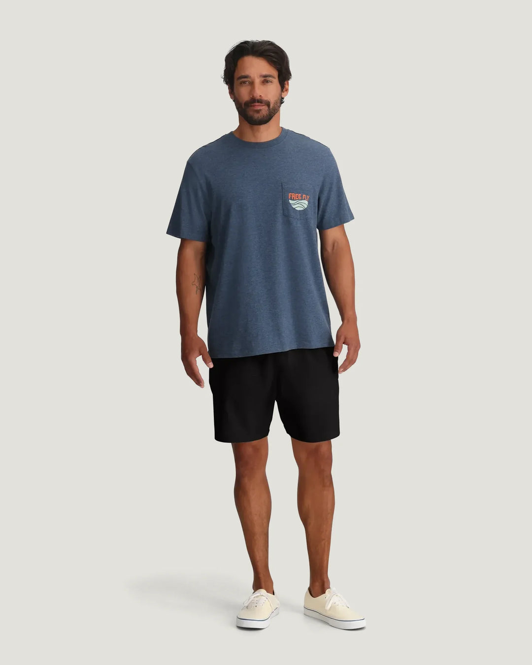 Free Fly Men's Breeze Vent Short: Black