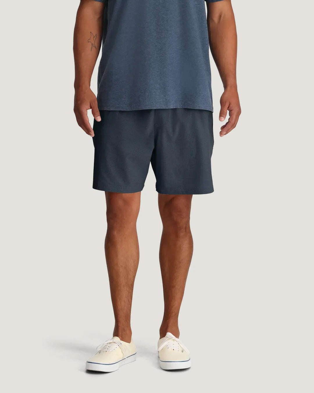Free Fly Men's Breeze Vent Short: Storm Cloud