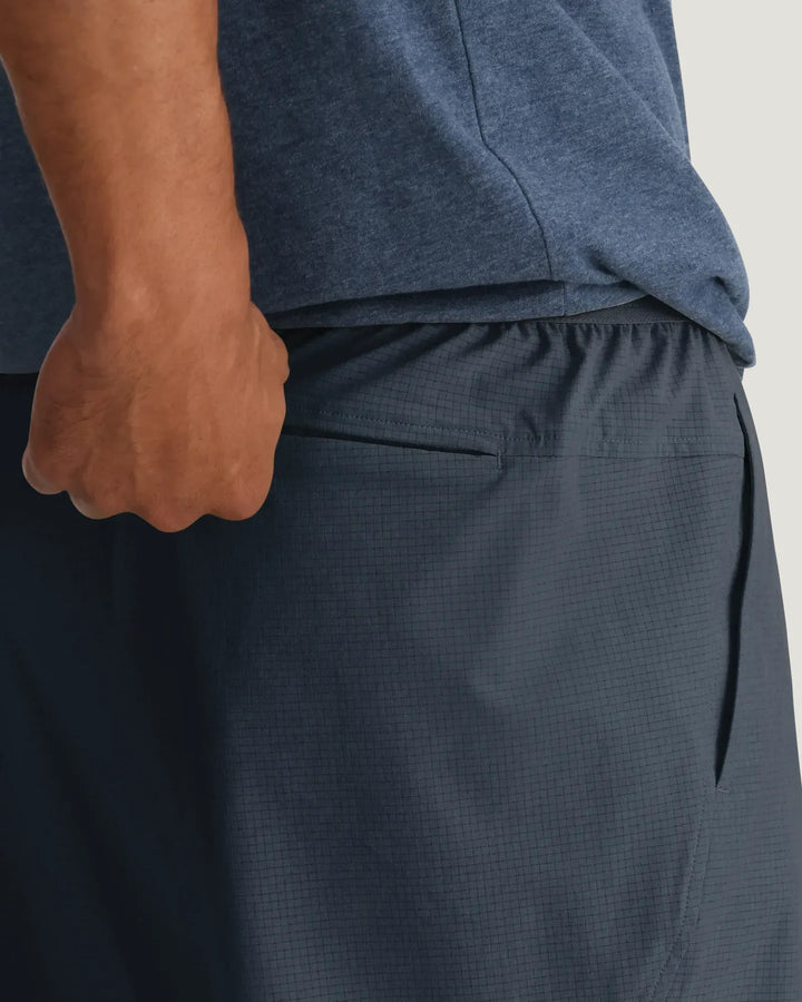 Free Fly Men's Breeze Vent Short: Storm Cloud