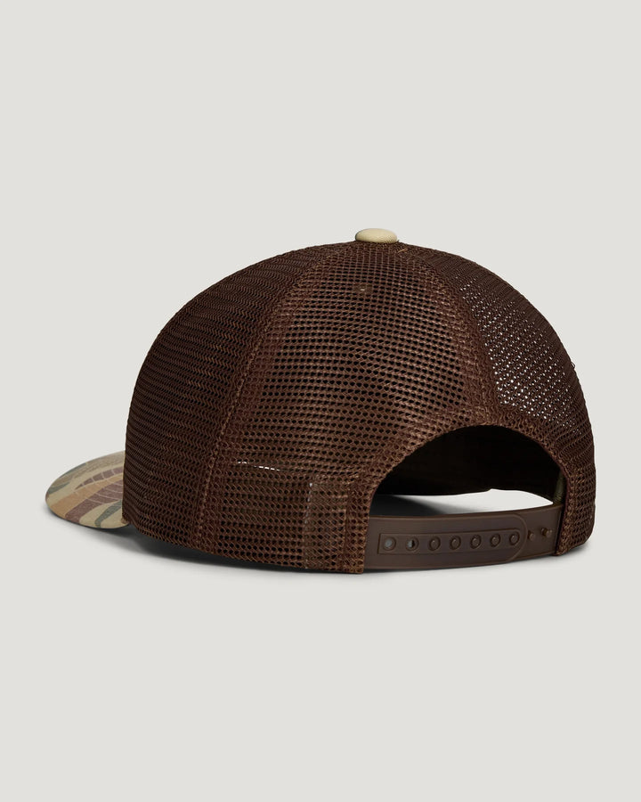 Free Fly Brand Flag Camo Trucker Hat: Vintage Camo