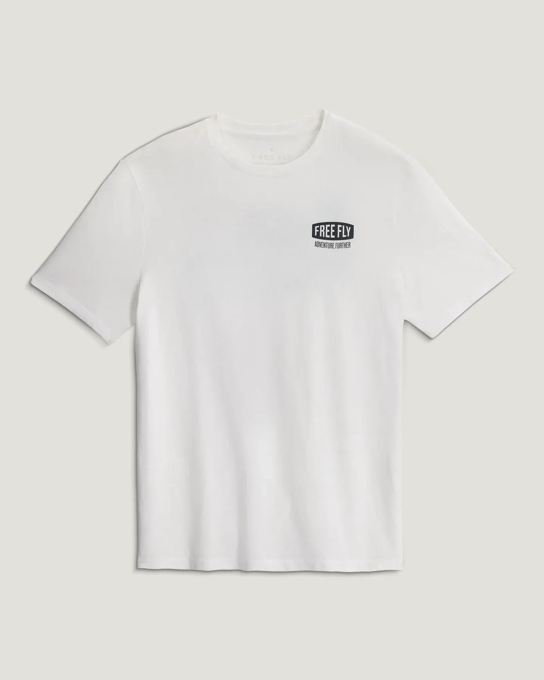 Free Fly Adventure Rig Tee: Bright White