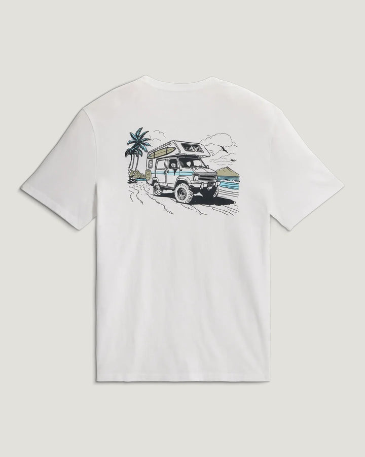 Free Fly Adventure Rig Tee: Bright White