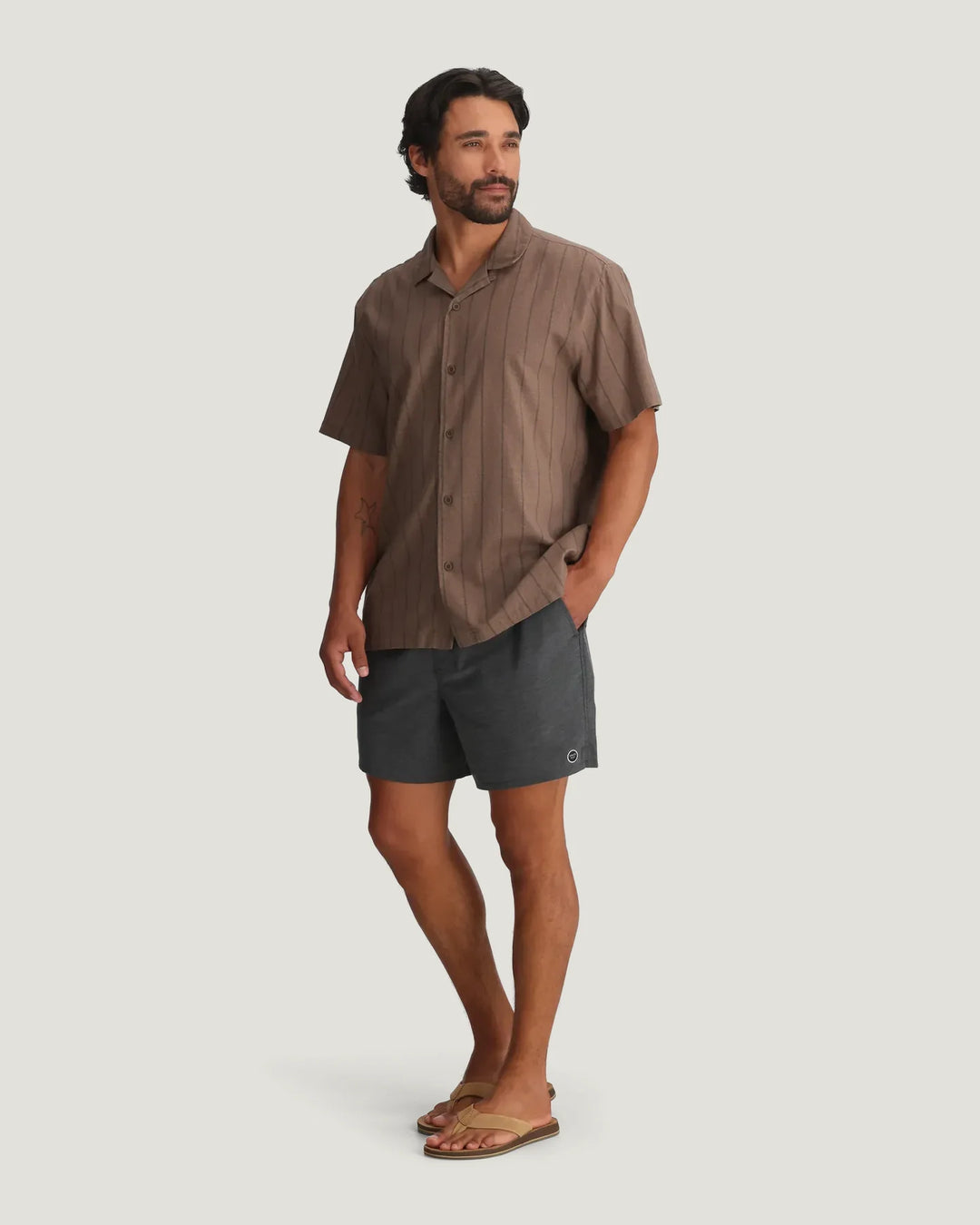 Free Fly Sullivan's Camp Shirt: Fossil
