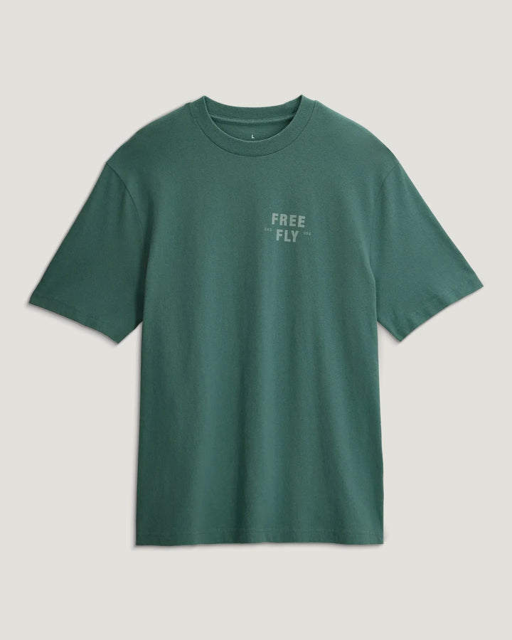 Free Fly Gear & Goods Relaxed Tee: Sea Pine