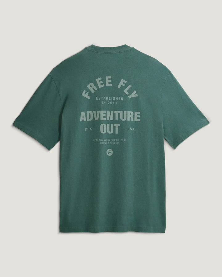 Free Fly Gear & Goods Relaxed Tee: Sea Pine
