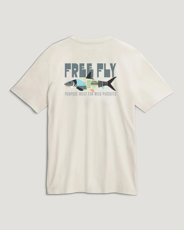 Free Fly Wild Pursuits Pocket Tee: Heather Birch