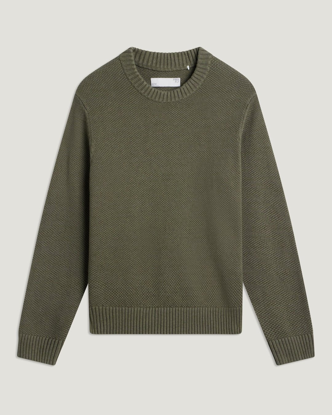 Free Fly Men's Coastloom Crew Sweater: Smokey Olive