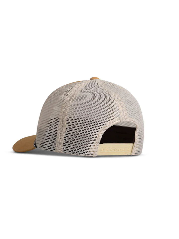 Free Fly Flood Feeder Trucker Hat: Ochre