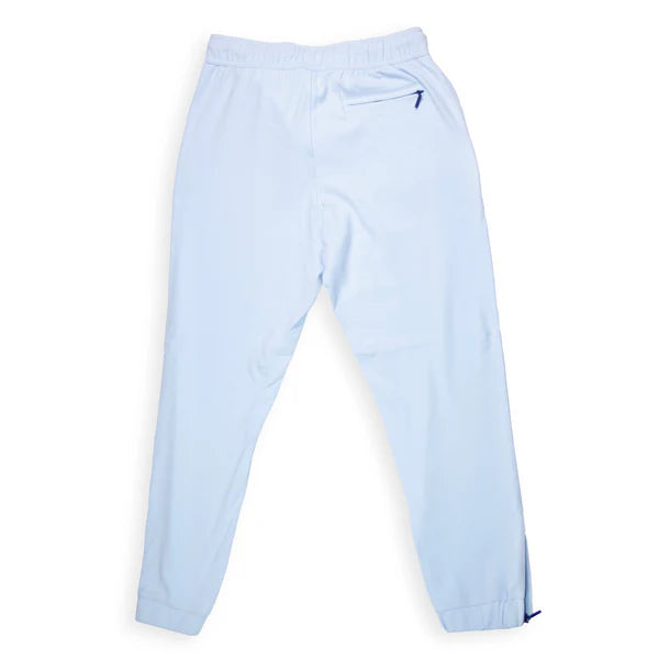 Michael's Men's Fleece Zipper Leg Pant: Blue Grey