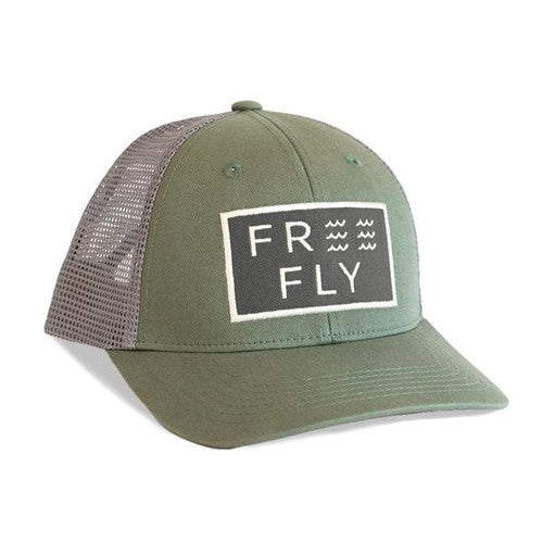 Free Fly Wave Snapback - Cedar