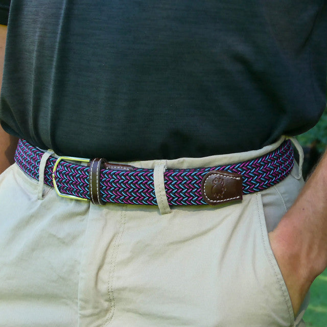 Roostas The Vice Woven Elastic Stretch Belt