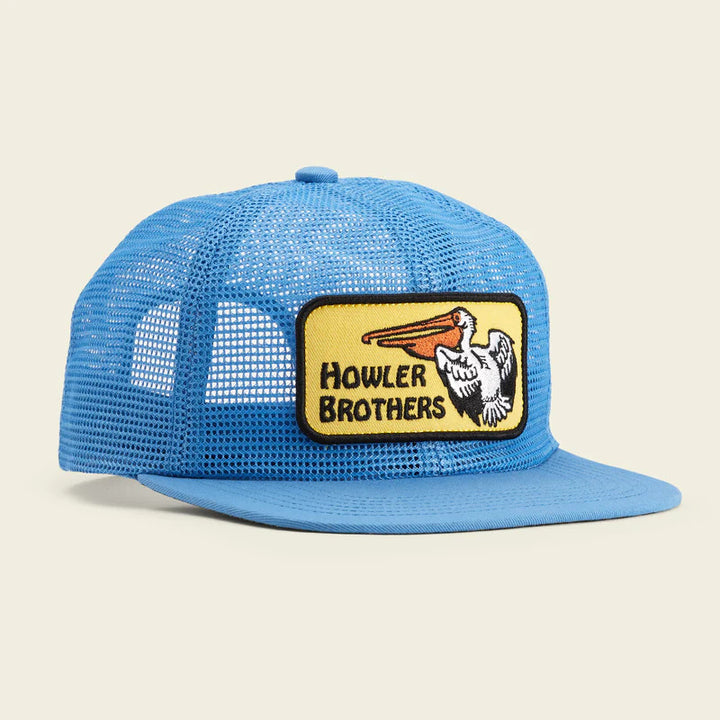 Howler Brothers Feedstore Snapback Pelican Badge: Blue