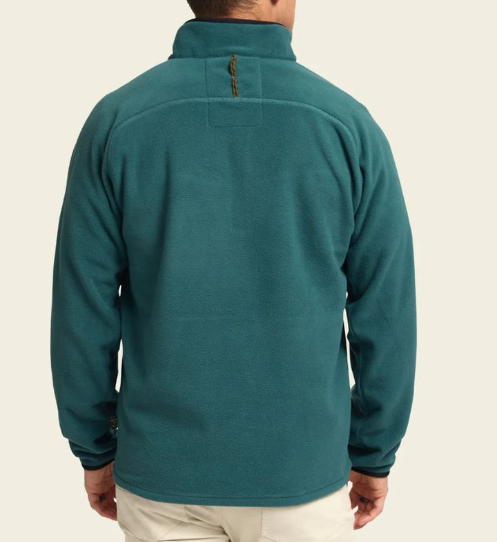 Howler Brothers Free Range Fleece Pullover: Sea Blue