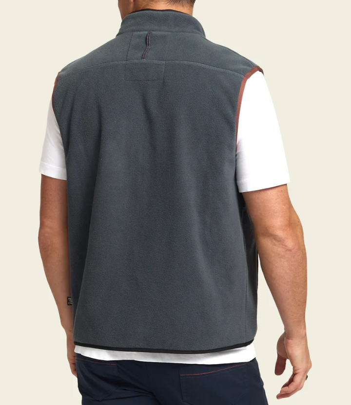 Howler Brothers Free Range Fleece Vest: Fog