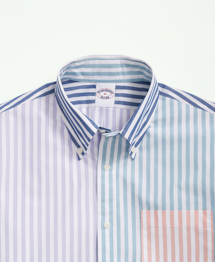 Brooks Brothers Friday Shirt, Poplin Fun Stripe