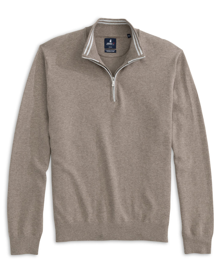Johnnie-O Desmond 1/4 Zip Pullover: Alpaca