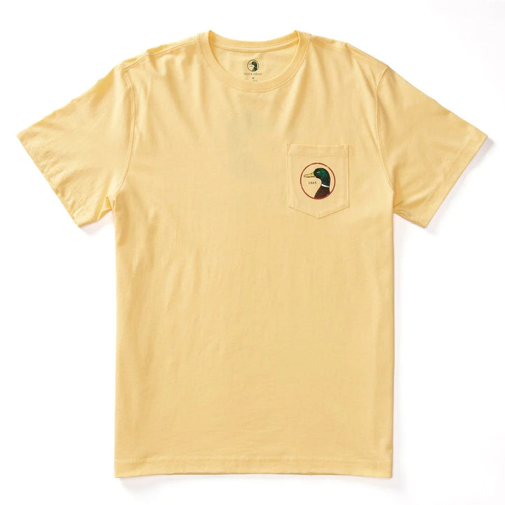 Duckhead Logo Short Sleeve T-Shirt: Golden Yellow