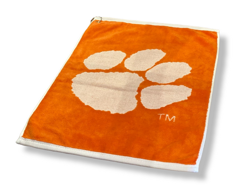 Clemson Golf Towel: Orange