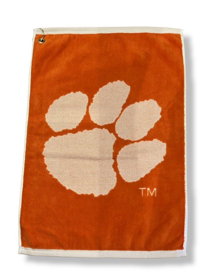 Clemson Golf Towel: Orange