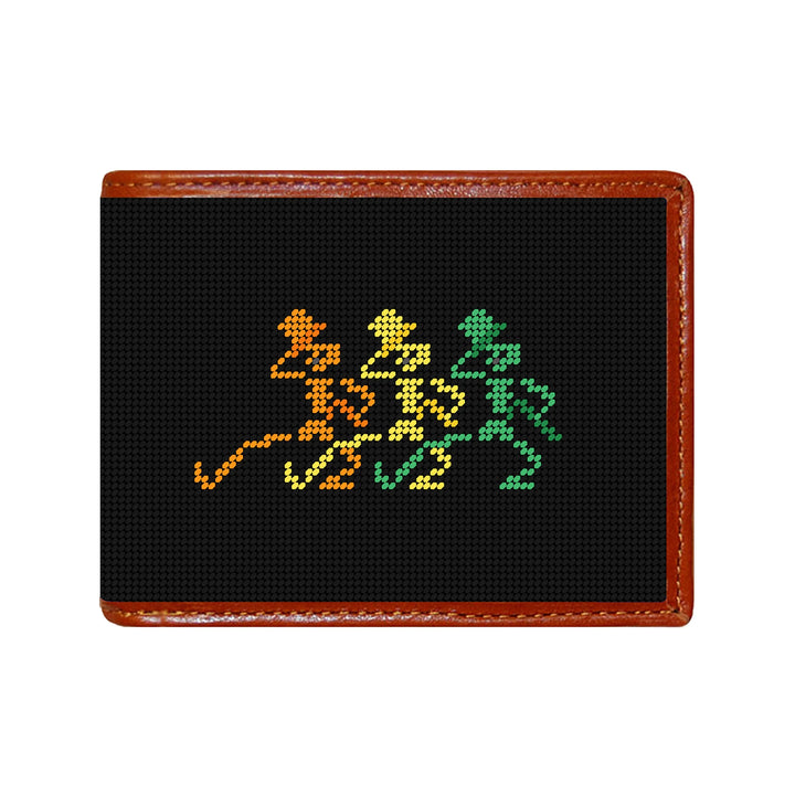 Smathers & Branson Grateful Dead Dancing Skeletons Wallet: Black