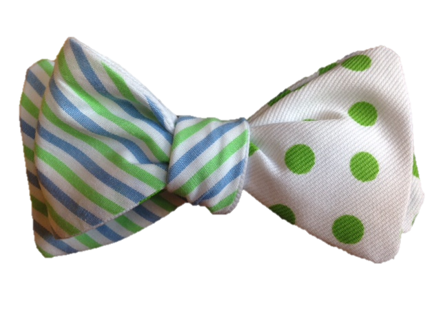 Craig Reagin Tri-Stripe/Green Dot Bowtie