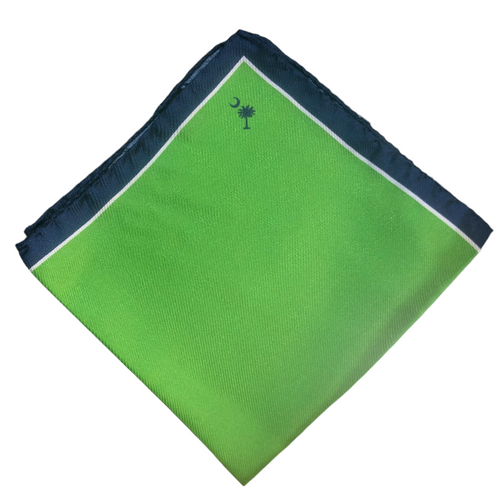 Craig Reagin South Carolina Palmetto Pocket Square: Green