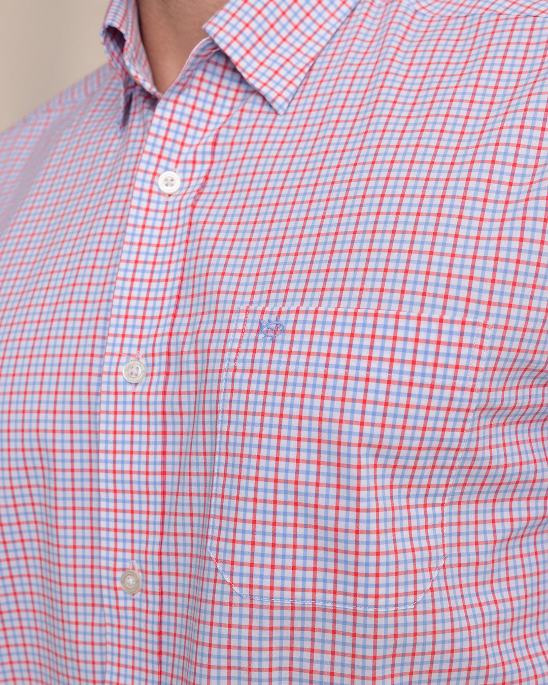 Southern Tide Charleston Summerton Plaid Sportshirt: Snapper
