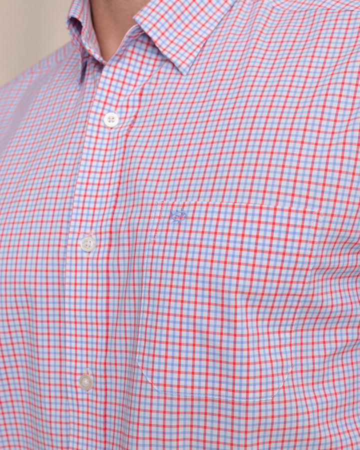 Southern Tide Charleston Summerton Plaid Sportshirt: Snapper
