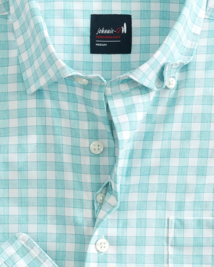 Johnnie-O Ashworth Performance Button Up:Haze