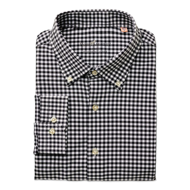 Horn Legend Deep Ellum Performance Sport Shirt: Black