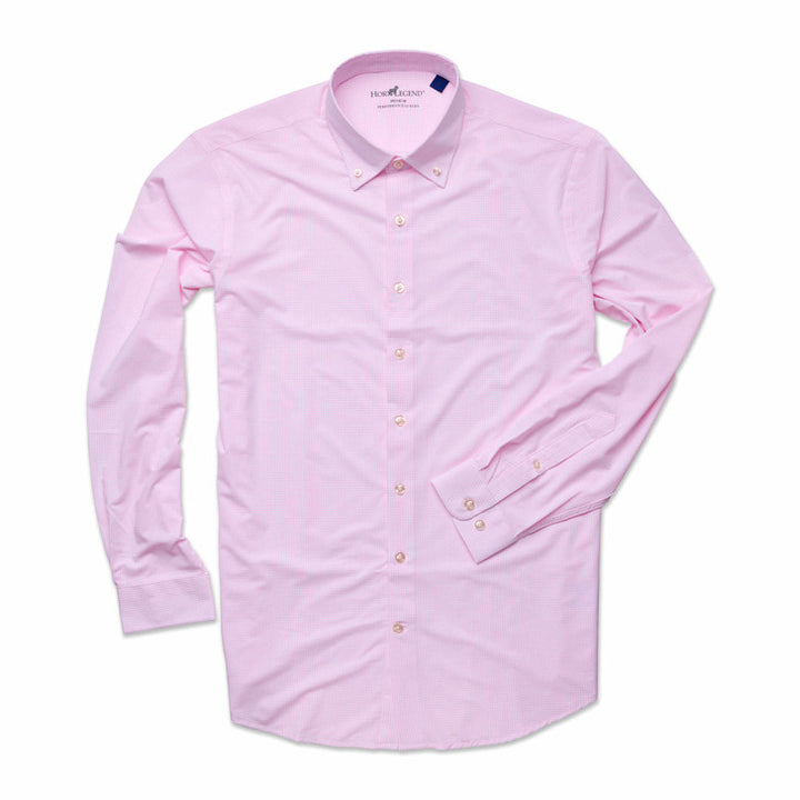 Horn Legend Fairmont Performance Sport Shirt: Pink