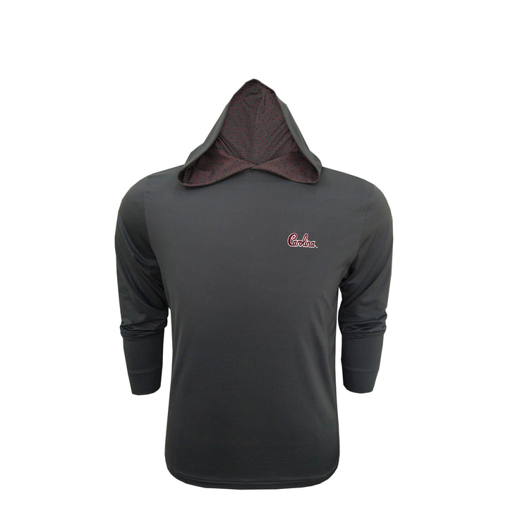 Horn Legend Unversity of South Carolina Performance Hoodie: Charcoal