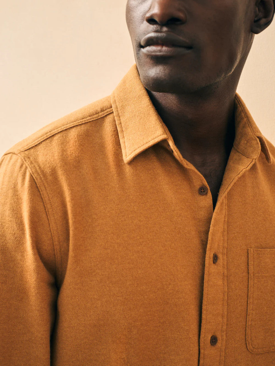 Craig Faherty Faherty Super Brushed Flannel: Sierra Gold – Craig Reagin Clothiers
