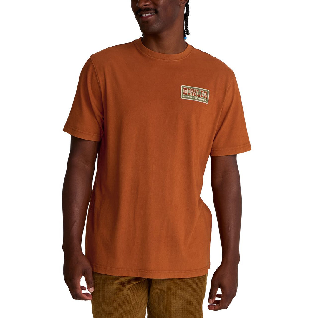 Howler Cotton T-shirt: Howler Slab - Caramel