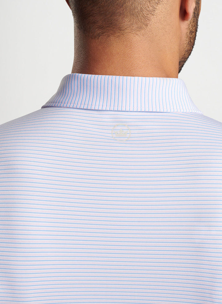 Peter Millar Hanover Performance Jersey Polo: Palmer Pink