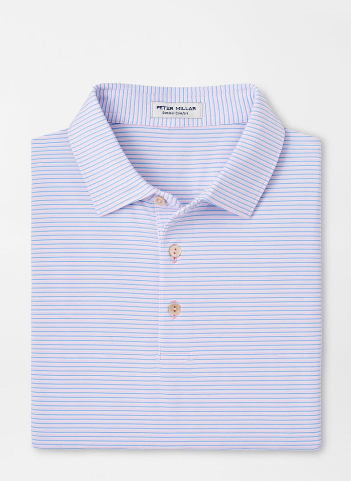 Peter Millar Hanover Performance Jersey Polo: Palmer Pink