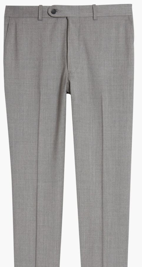 Peter Millar Harker Dress Pant: Light Grey