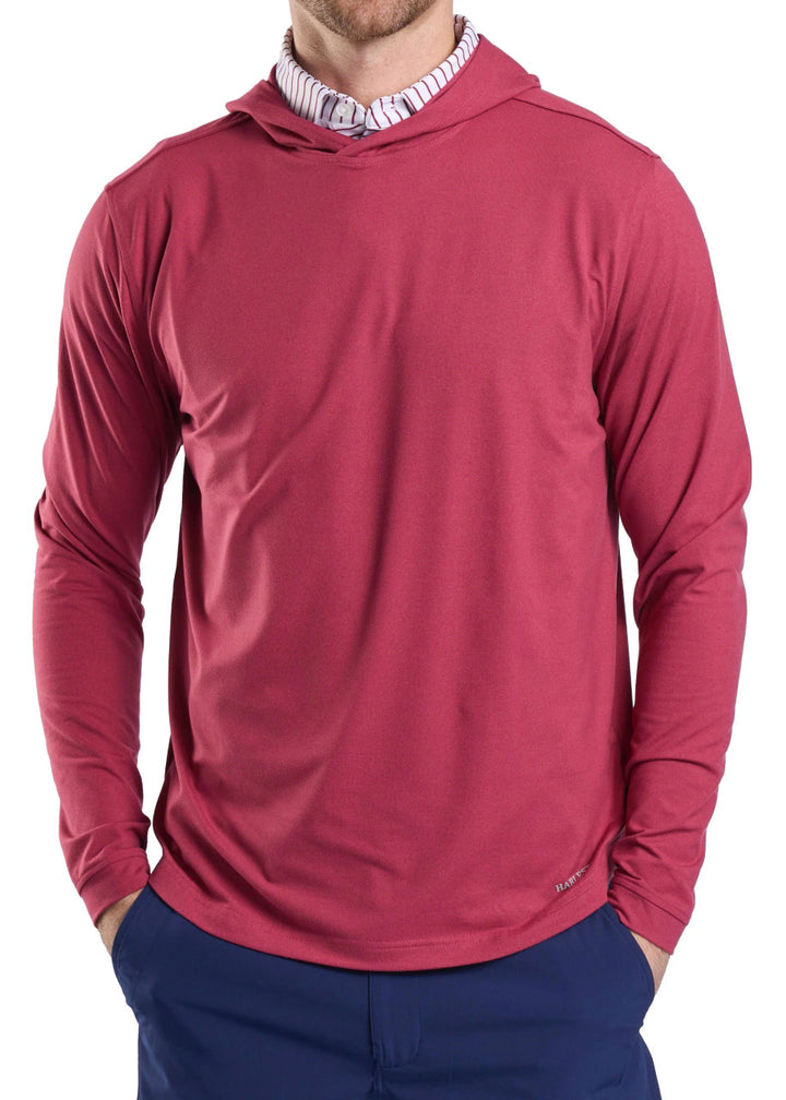 Harlestons Sport Hoodie: Rutledge Red