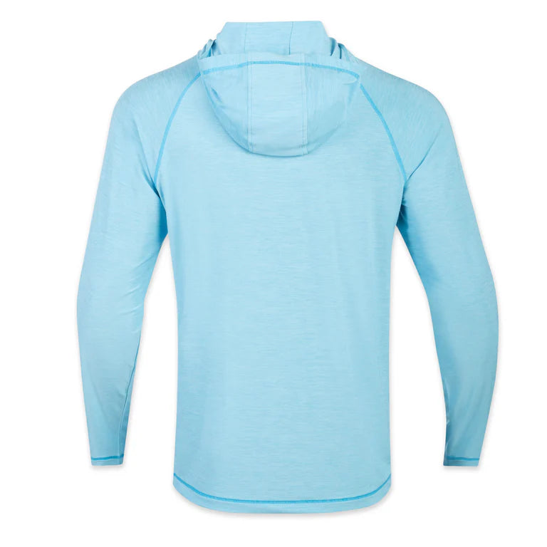 Harlestons The Marsh Hoodie: Sea Island Blue