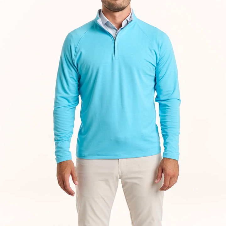 Harlestons The Marion Pullover: Sea Island Blue