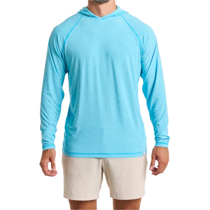 Harlestons The Marsh Hoodie: Sea Island Blue